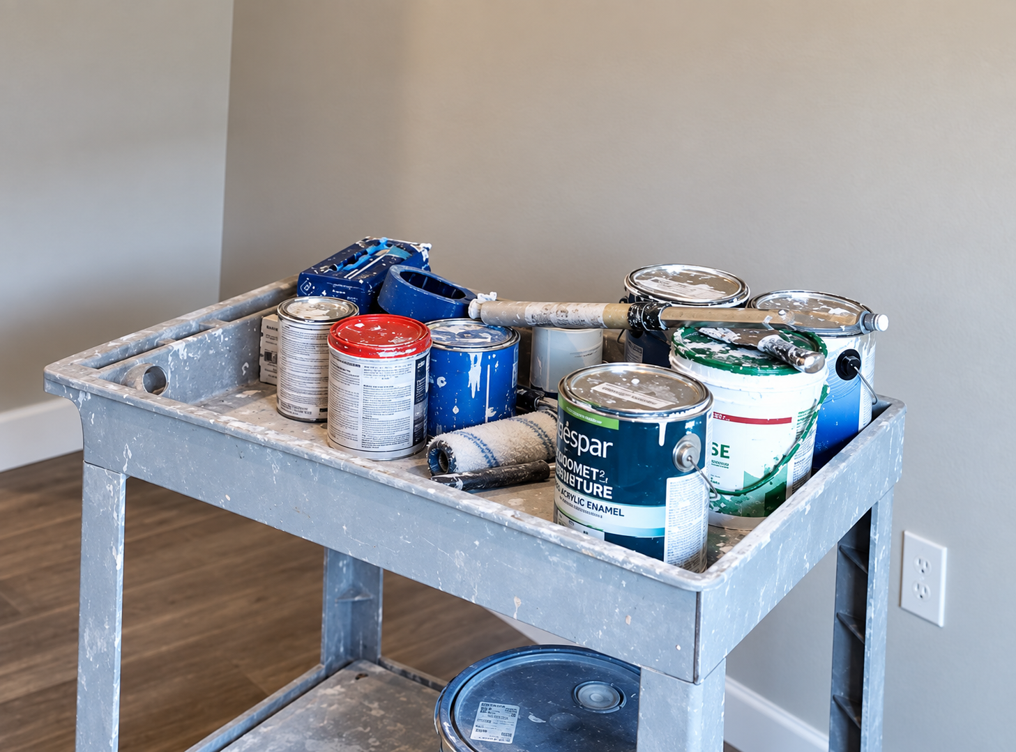 Interior Painting example in a residential home